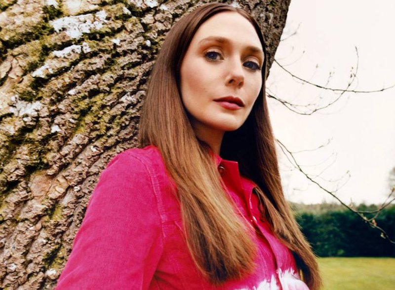 Elizabeth Olsen on the cover of Glamour UK, April 2021. | Coup De Main