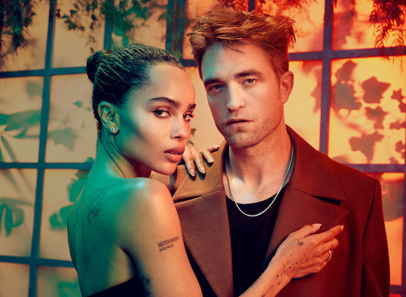 Robert Pattinson And Zoë Kravitz Cover Entertainment Weekly. | Coup De ...