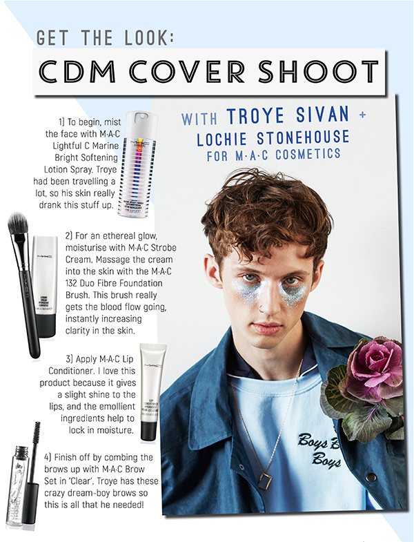 Troye Sivan on Preparing for “The Idol,” His Makeup Muse, and