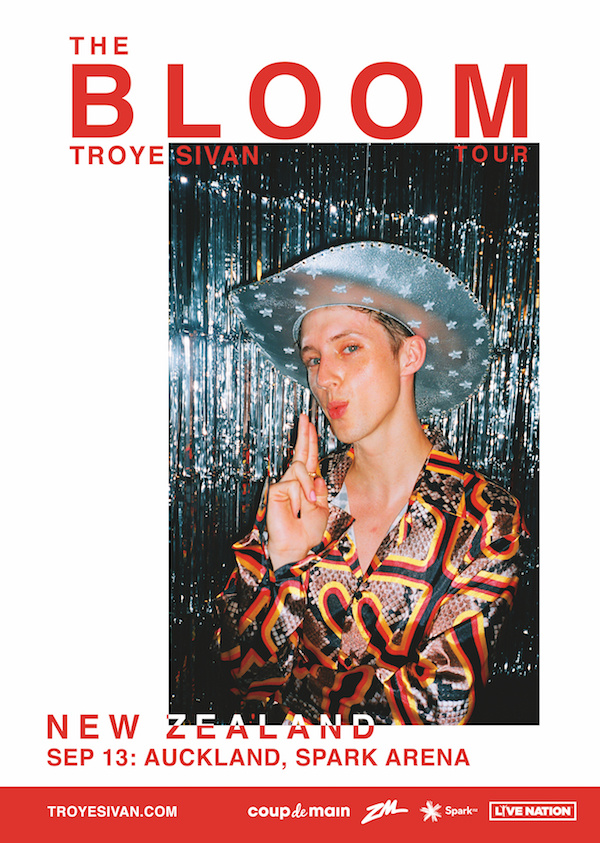 Coup De Main presents: Troye Sivan announces September 2019 New Zealand ...