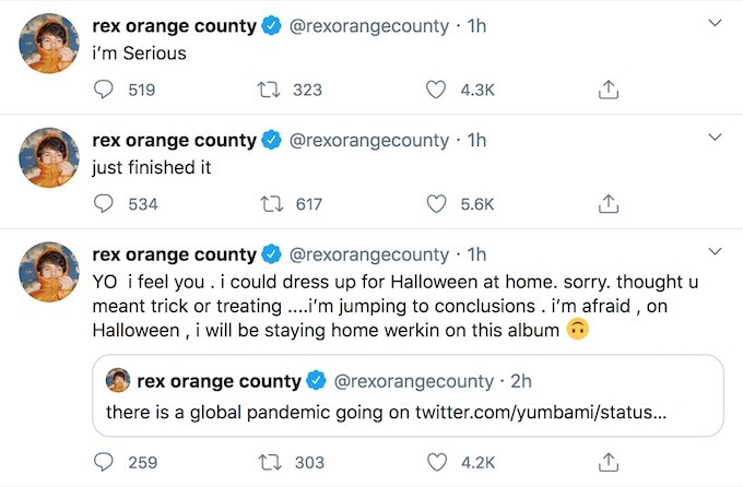 Rex Orange County The Who Cares? Tour