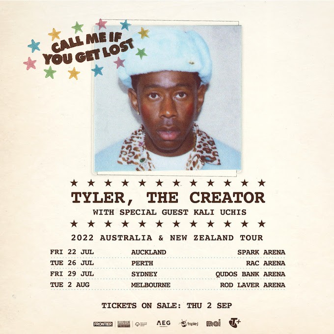 Tyler, The Creator Announces New Zealand + Australia 2022 Tour. | Coup ...