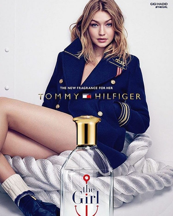 Ray accent Diktere Gigi Hadid x Tommy Hilfiger's 'The Girl' fragrance. | Coup De Main Magazine