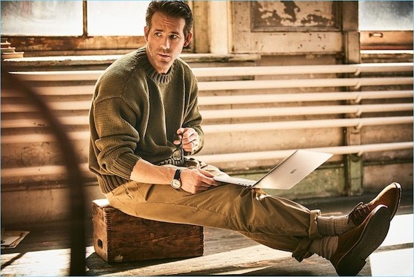 Ryan Reynolds x The Journal by Mr Porter