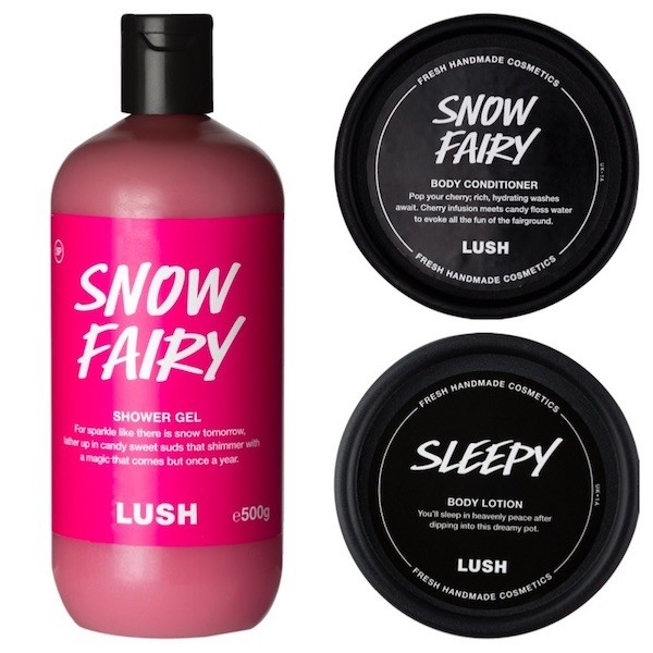 Lush Cosmetics Snow hot Fairy Bundle