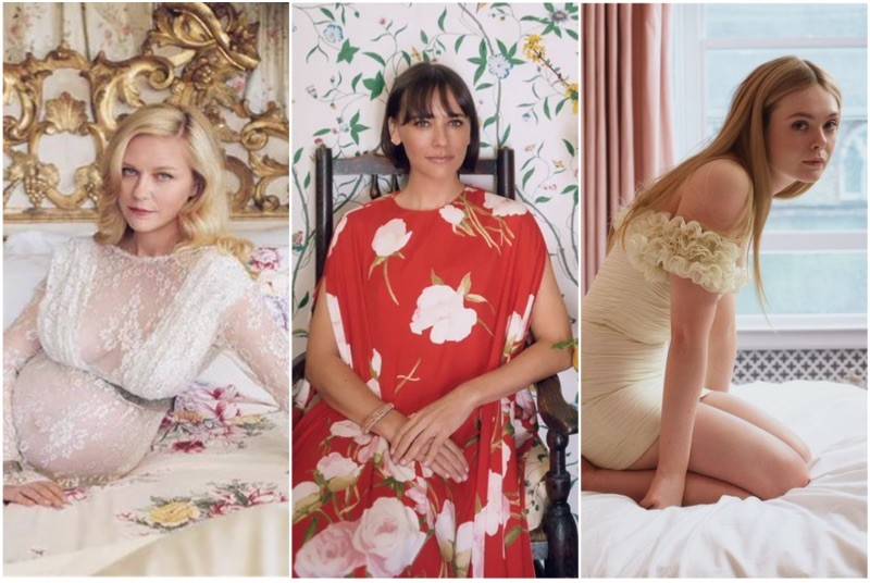 Kirsten Dunst, Elle Fanning & Rashida Jones directed by Sofia Coppola for W.