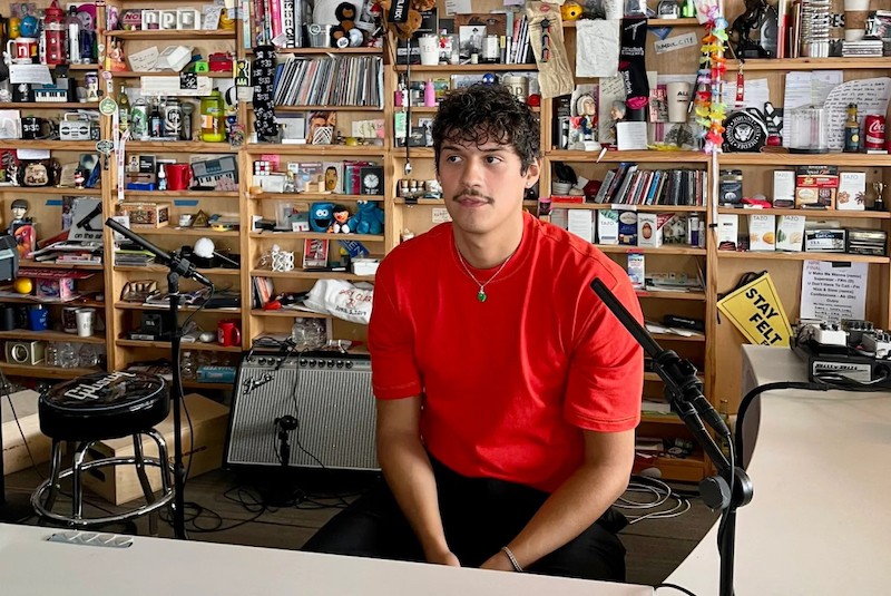 Watch Omar Apollo x NPR's Tiny Desk. Coup De Main Magazine