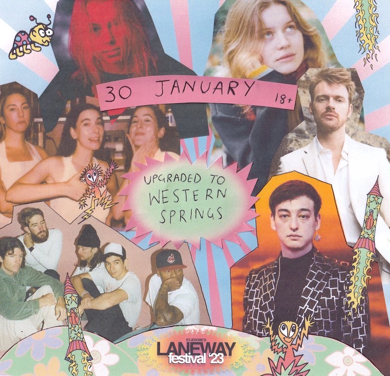 Laneway Festival 2023 moves to Western Springs + The Jungle Giants ...