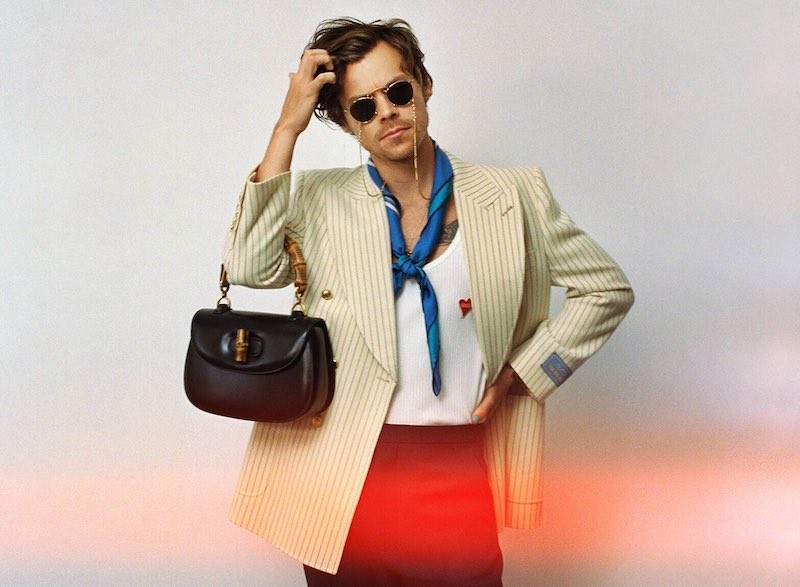 Harry Styles for Gucci s HA HA HA collection. Coup De Main