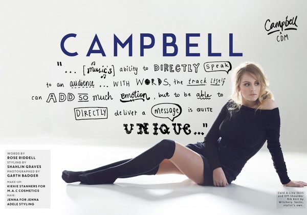 Interview: Campbell on her upcoming debut EP.