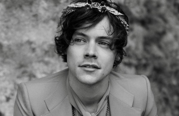 Harry Styles on the cover of Dazed, Winter 2021.